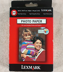 Lexmark Photo Paper Glossy 4" x 6" Inkjet Printers 50 lb Paper 50 Sheets