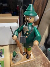Rauchermannchen Jager Hunter Incense Burner Smoking Man Germany