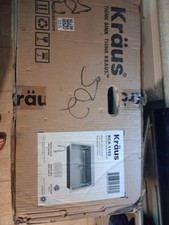 Kraus KCA-1102 Stark 33" Drop In/ Undrmt Stainless Steel Kitchen Sink Set