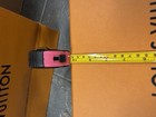 Louis Vuitton Orange Gift Box w/ Matching Shopping Bag Solid Rectangle Paper — photo 3