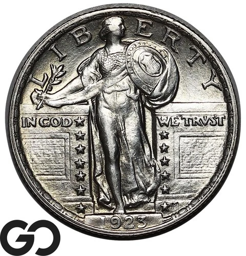 1923 Standing Liberty Quarter, Brilliant Uncirculated++