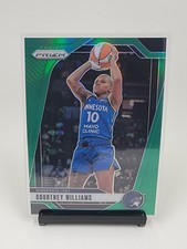 Courtney Williams 2024 Panini Prizm WNBA Green Prizm #79 Minnesoata Lynx
