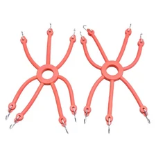 Quality Chain Corp Rubber Tire Chain Adjusters For All Heavy Trucks Orange New