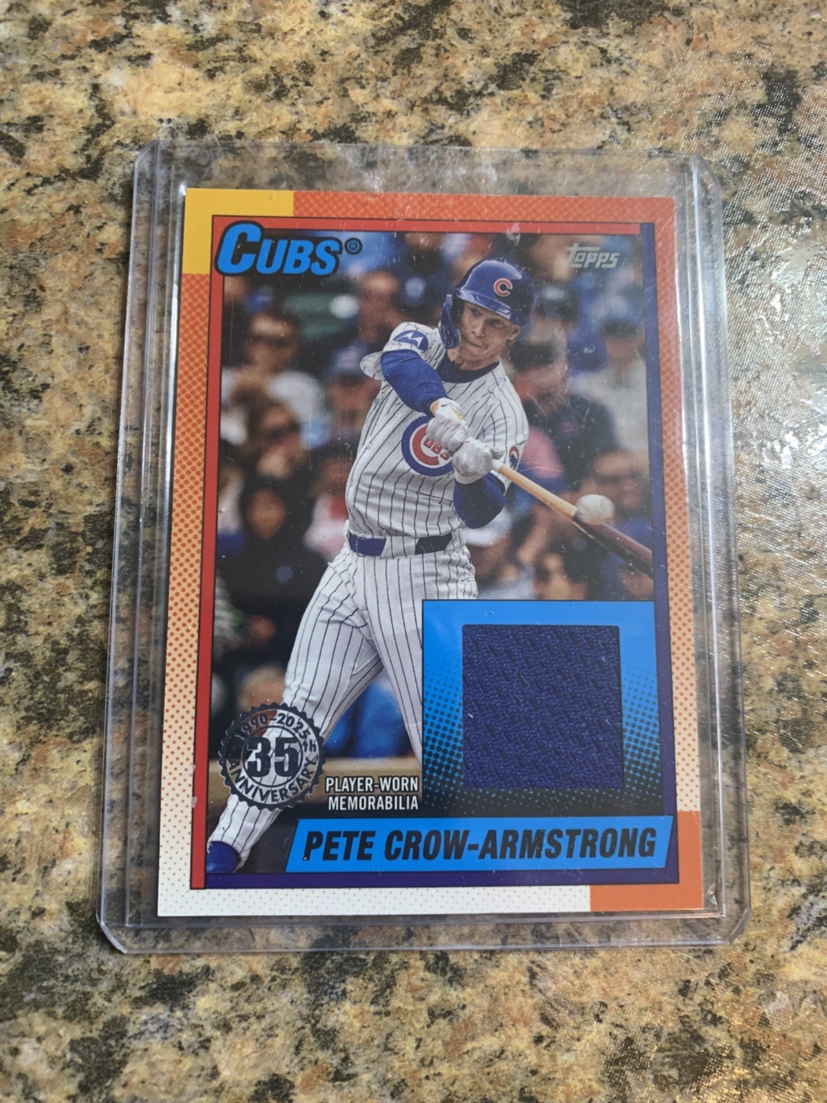 2025 Topps Series 2 -1990 Topps Baseball Relics Pete Crow-Armstrong #90R2-PC Cub