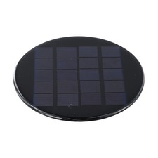 Eco Friendly Portable Solar Panel Round Shape 120 mm and Lightweight Design