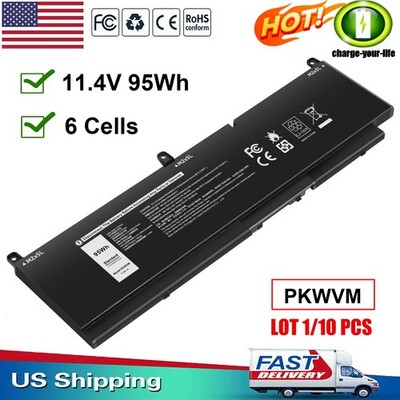 PKWVM Battery for Dell Precision 7550 7750 7560 7760 C903V 447VR CR72X P44E P93F