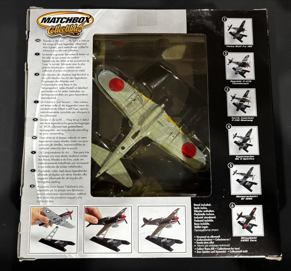 Matchbox Collectibles WWII Mitsubishi A6M5 Zero - Image 2 of 2
