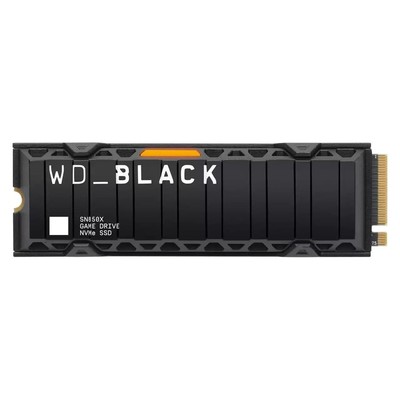 WD (Western Digital) Black SN850X, 1 TB, NVMe M.2 SSD mit Kühlkörper #1906881