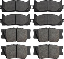 D1293 D1212 Front Rear Ceramic Brake Pads Kits Fit For 2007-2017 for Toyota...