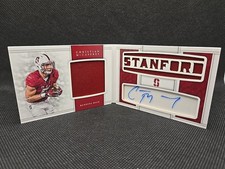 🔥Christian McCaffrey 2017 National Treasures RPA Booklet Rookie Signed #19/49