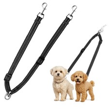 MingXpet Double Dog Leash for Two Dogs, No Pull Dog Leash, 360  Swivel No T