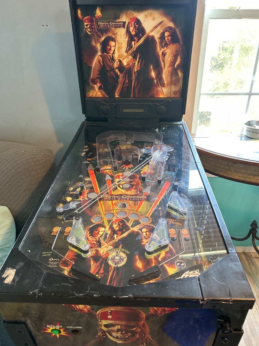 Pirates Of The Caribbean - Dead Man's Chest Pinball Machine | eBay
