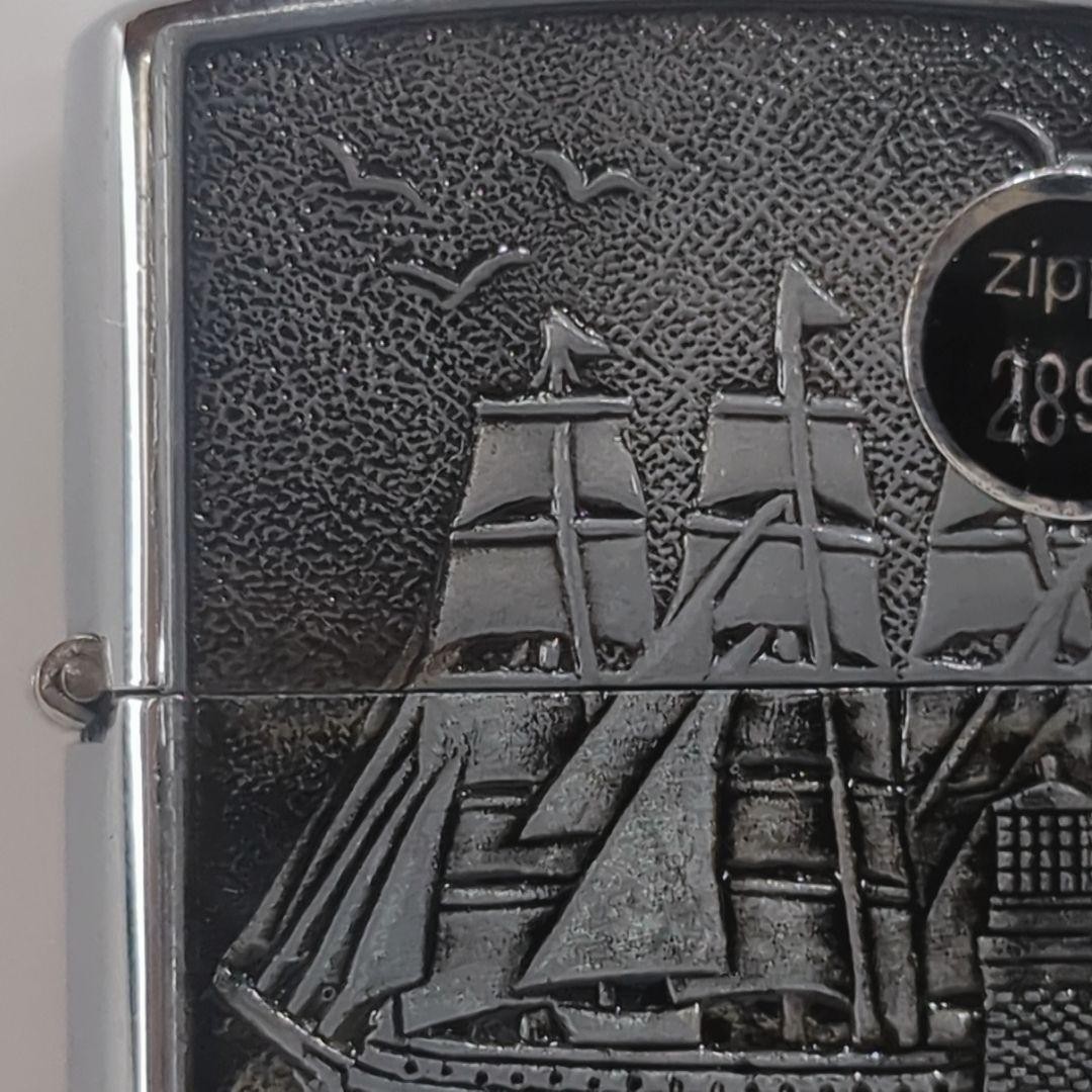 ZIPPO - ZIPPO 2895 船 灯台 盾付き 2005 XVI オイルライター ZIPPO - ZIPPO 2895 船 灯台 盾付き 2005 XVI オイルライター