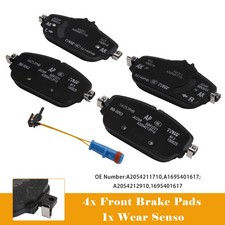 Front Brake Pads A0004208903 For Mercedes-Benz E-Class 213 With Wear Sensor CA