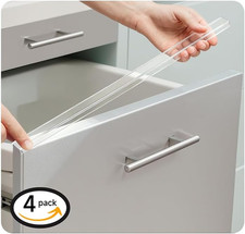 4 Pack 18" Length Cabinet Door Protector Edge Guard for Kitchen Cabinet