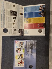 2010 Girlguiding UK 50p Coin & Stamp First Day Cover Centenary Numbered