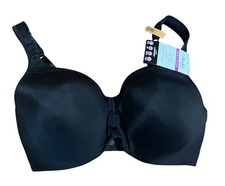 Playtex Secrets 38DD Black Underwire Bra NWT TruSupport 4823