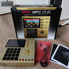 Akai MPC One Special Gold Edition Standalone Sampler Boxed Junk As-Is Repair
