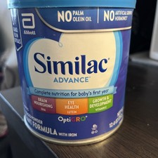 Similac Advance OptiGRO Formula, 12.4 oz Milk Based PowderExp Date Vary 01/20/28
