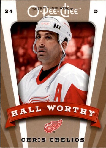 Chris Chelios [Hall Worthy ] #652 2006 O Pee Chee card