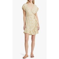 Billabong Wrap and Roll Woven Floral Dress Size M