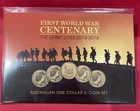 The Spirit Lives 2014-2018 Australian RAM $1 Dollar - Uncirculated 5 Coin Set