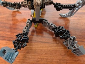 Lego #8618 Bionicle Rorzakh 100% Complete With Instructions & Disk 685!!