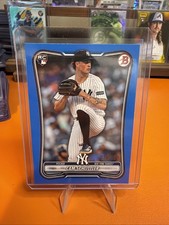 2026 Bowman Cam Schlittler Blue Pattern /150 RC #53
