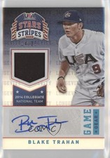 2015 Stars and Stripes Longevity Holofoil Signatures 14/25 Blake Trahan Auto 0c2