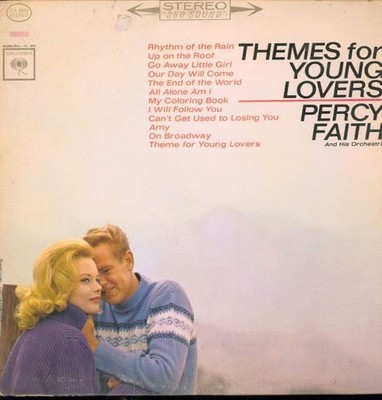 Percy Faith and His Orchestra~Themes For Young Lovers~Vinyl LP~Columbia~CS 8823