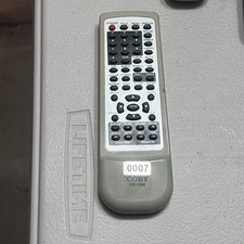 Coby DVD-224M Player Remote Control Gray Rect...