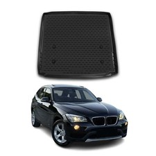 Kofferraummatte Kofferraumwanne für BMW X1 E84 2009-2015 Gummi TPE Schwarz