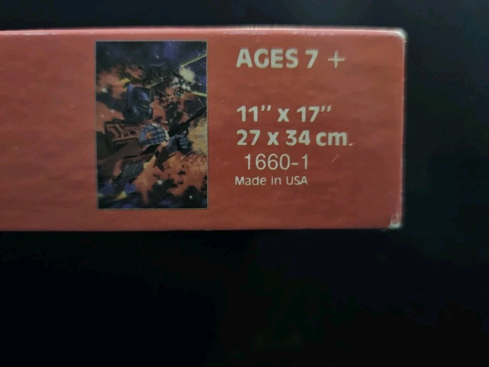 Rompecabezas Hasbro Transformers 1984 vintage 200 piezas #1660-1 ¡Completo! 11x17 Foto 4 de 4