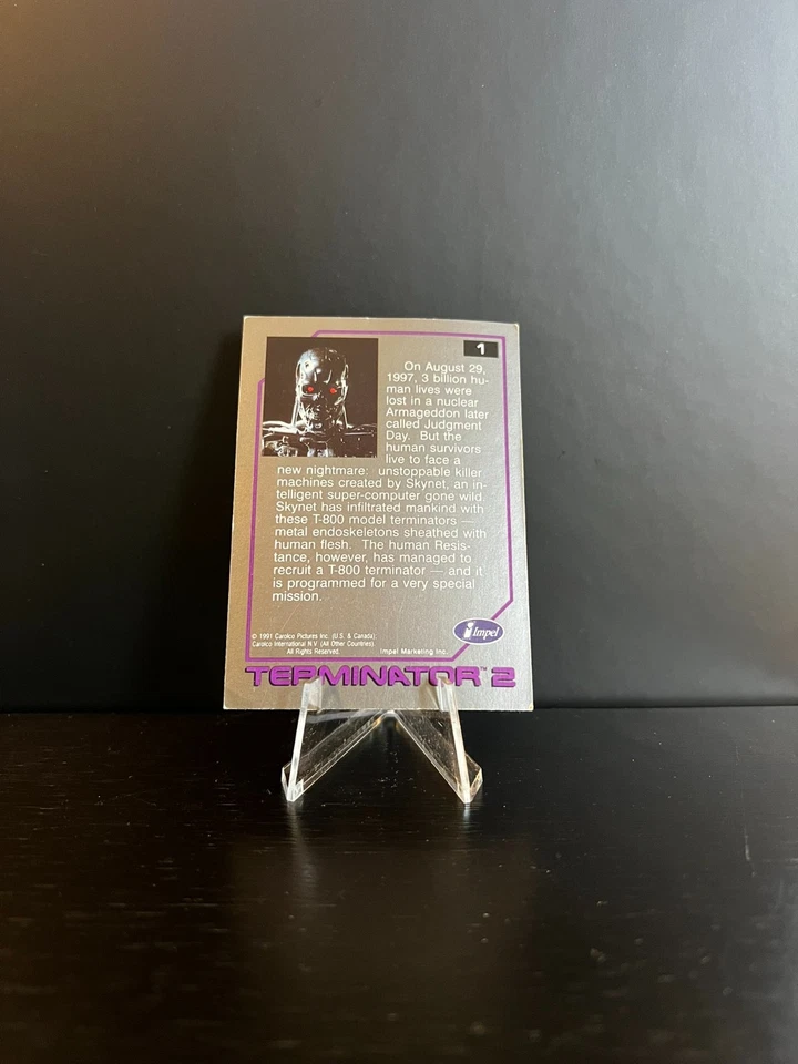 1991 Terminator 2 Impel - #1 - Bild 2 von 2