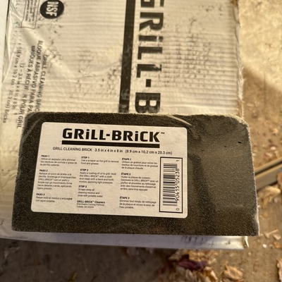 #ad #ad BBQ Grill Brick Kitchen Grill Griddle Cleaning Scraper 8quot; X 4quot; 24 Bricks Total $68.49