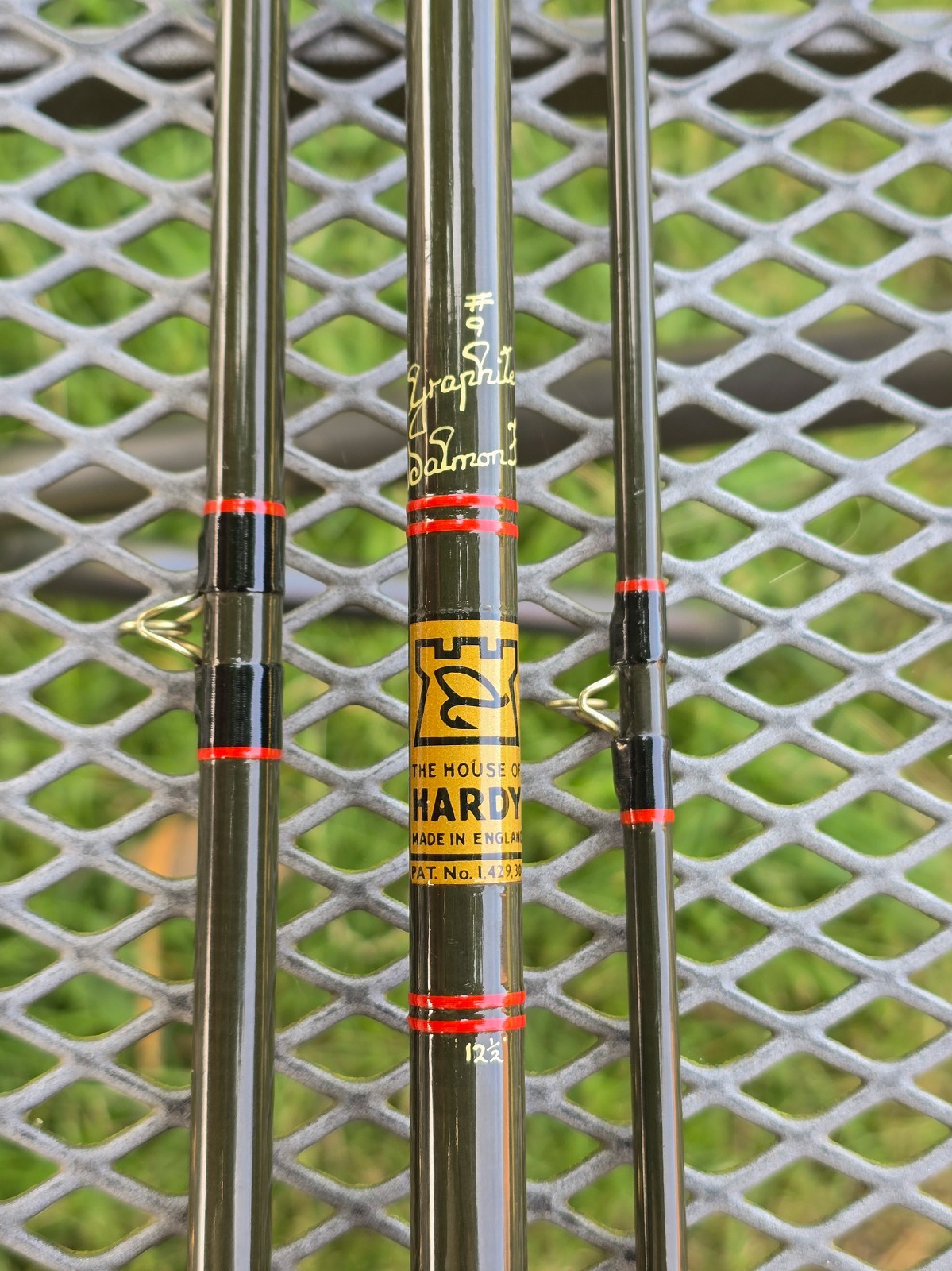 Hardy 'Graphite Salmon Fly' Rod - 12'6" Three Piece - #9 Line Weight