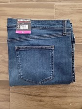 KIRKLAND SIGNATURE WOMEN'S HIGH-RISE SKINNY FIT JEANS BLUE SIZE 22 NEW WITH TAG