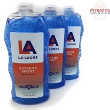 Sport Xtreme Hold Gel 20 oz Pack of 3 High-Performance Styling Non Sticky