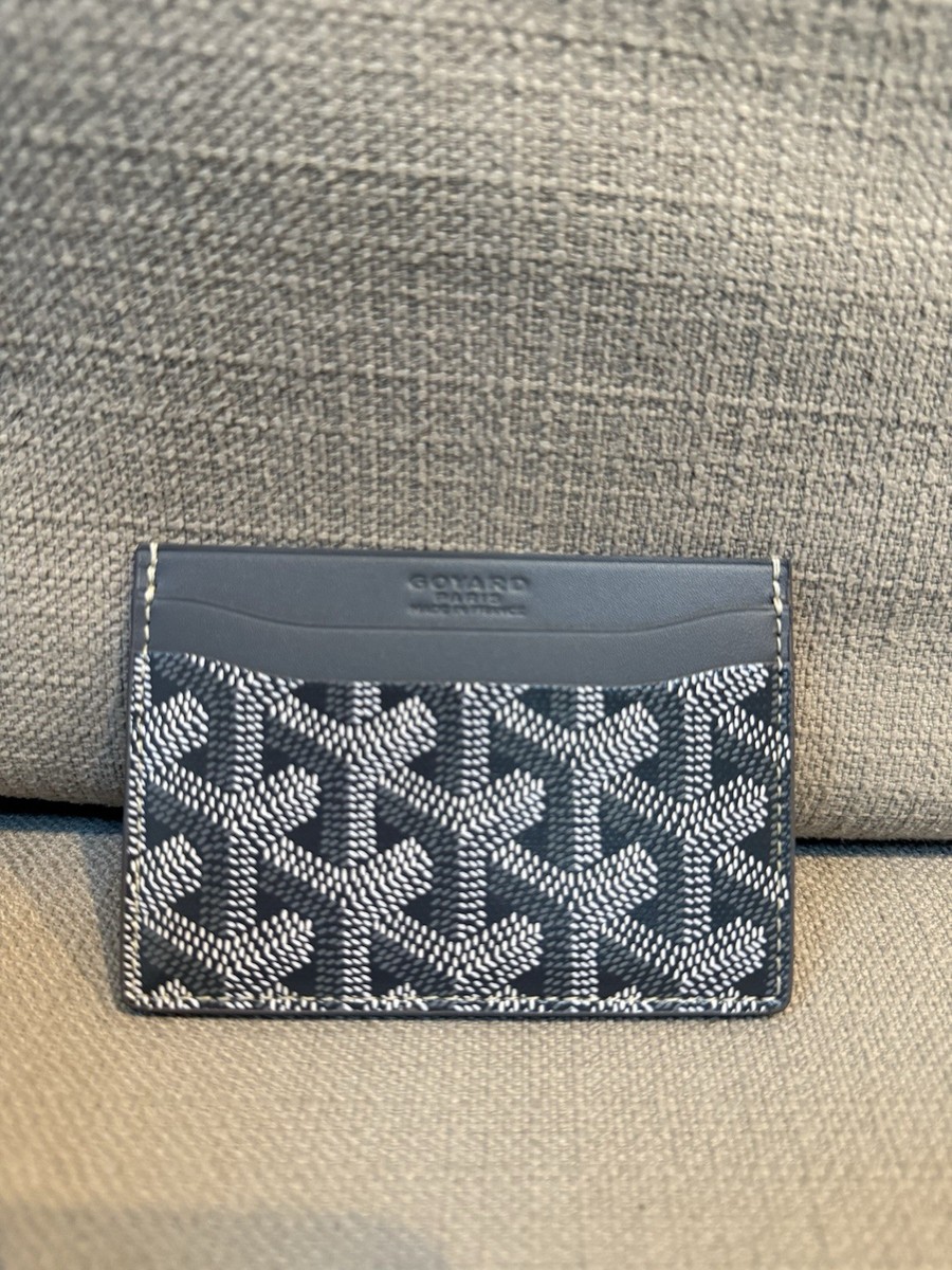 Goyard Saint Sulpice Gray Card Holder Authentic ( Xmas / New Year