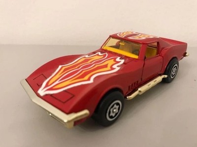 1970 s Dinky 206 Customized Corvette Stingray Red Modellauto in neuwertigem Zustand