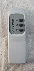 AIR CURTAIN Ceiling Fan Remote Control WORKS