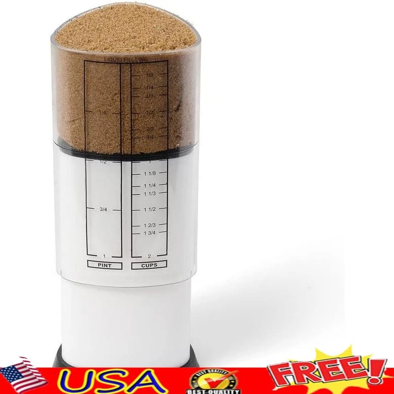 Adjustable Measuring Cup Multi-Functional Measurement Tool Space Saver New