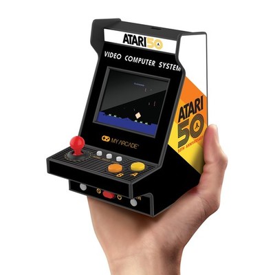 My Arcade Atari Nano Player Pro: Tiny with 75 Games, Family , 4.8 Playable