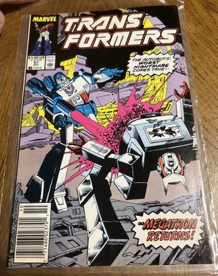 The Transformers #57 Newsstand Variant (Marvel Comics October 1989)