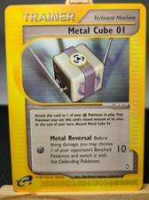 Metal Cube 01 129/147 Aquapolis N/M POKEMON ENGLISH VINTAGE on eBay
