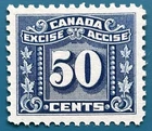 Lot70 Canada Excise Stamp FX80 MNH