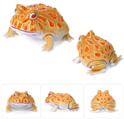 Bandai Action Figure Lepti LesPetit Cranwell's Horned Frog Albino