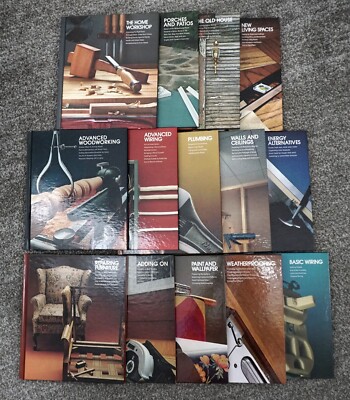 14 Time Life Home Repair and Improvement Hardcover Book Set