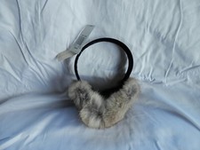 NEW Lord  Taylor Genuine Shearing Lamb Surell Brown OSFA Ear Muff HeadBand 3856