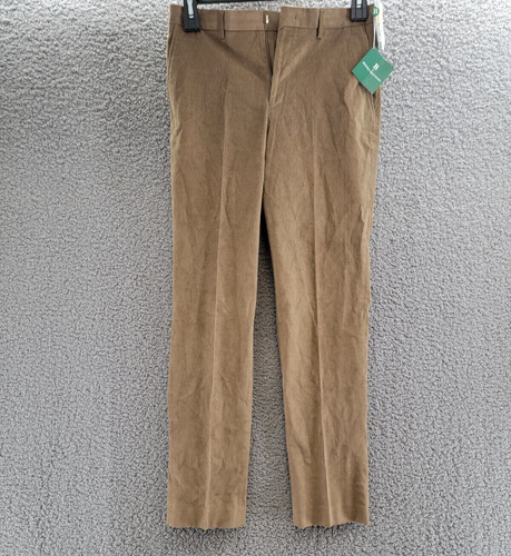 B by Brooks Brothers Classic-Fit Stretch Corduroy Dress Pants Boys 20R Sand - Picture 2 of 17